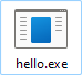 Icon view of part 1’s executable